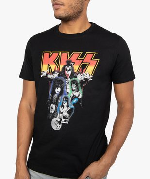 Tee-shirt homme imprimé Kiss vue2 - KISS - GEMO