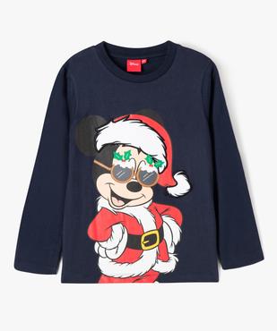 Tee-shirt de Noël Mickey garçon vue1 - MICKEY - GEMO