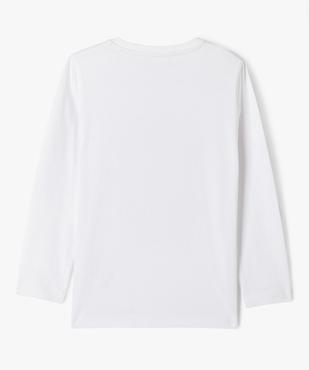 T-shirt manches longues imprimé garçon vue3 - GEMO (ENFANT) - GEMO