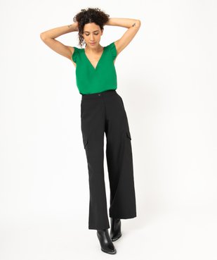Blouse sans manches dos ouvert femme vue5 - GEMO(FEMME PAP) - GEMO