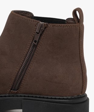 Bottines fille style Chelsea à semelle chunky vue6 - LOVELY WINGS GEMO FOR GOOD - GEMO