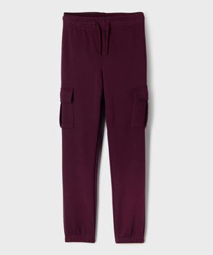 Pantalon de jogging cargo garçon vue1 - GEMO (JUNIOR) - GEMO