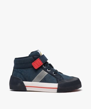 Baskets garçon mid-cut à scratch et bout renforcé vue1 - GEMO (ENFANT) - GEMO