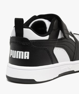 Baskets garçon avec scratch et lacets élastiques Rebound V6 - Puma vue6 - PUMA - GEMO