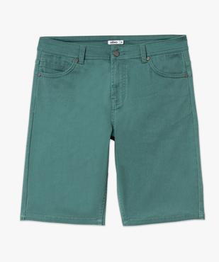 Bermuda en coton coupe Regular homme vue4 - GEMO (HOMME) - GEMO