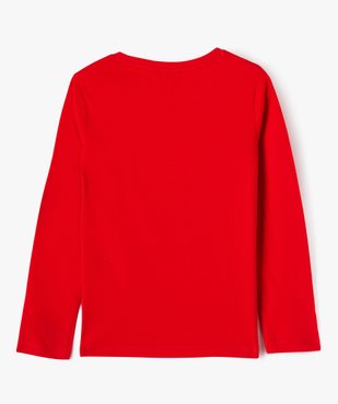 Tee-shirt à manches longues avec motif de Noël fille - Disney vue4 - LILO & STITCH - GEMO