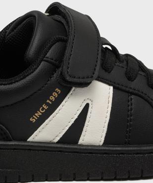 Baskets à scratch avec empiècements contrastants garçon - 5 Miles vue6 - 5 MILES - GEMO