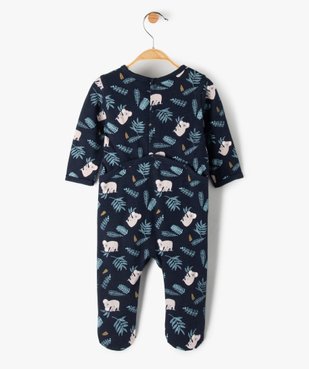Pyjama bébé en jersey imprimé koalas vue3 - GEMO(BB COUCHE) - GEMO