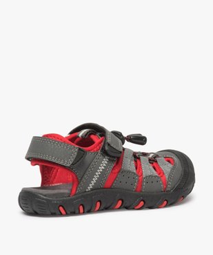 Sandales garçon multi-matières tout terrain vue4 - Nikesneakers (ENFANT) - Nikesneakers