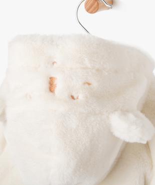 Combinaison pilote surpyjama en maille peluche bébé  vue6 - GEMO(BB COUCHE) - GEMO