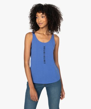Débardeur femme avec message vue2 - Nikesneakers(FEMME PAP) - Nikesneakers