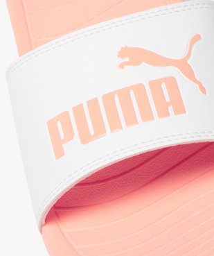 Mules de piscine femme à bandeau bicolore - Puma vue6 - PUMA - GEMO