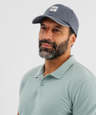 Polo manches courtes en coton homme vue3 - GEMO 4G HOMME - GEMO