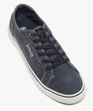 Baskets en toile patinée homme - Schott vue5 - SCHOTT - GEMO