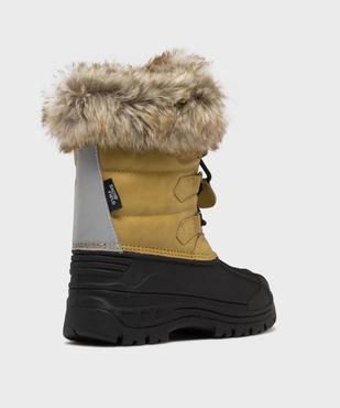 Boots de neige avec doublure chaude garçon - Buggy vue4 - BUGGY - GEMO