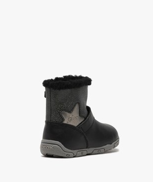Boots bébé fille zippées fourrées sherpa – Geox vue4 - GEOX - GEMO