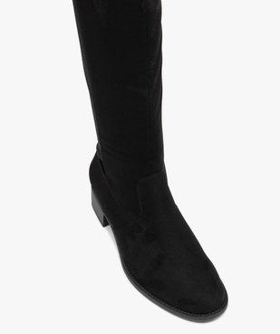 Bottes femme unies à tige souple et élastique  vue5 - VALENTINA BALDA - GEMO