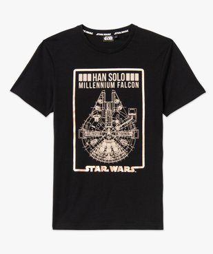 Tee-shirt manches courtes imprimé faucon Millenium homme - Star Wars vue4 - STAR WARS - GEMO