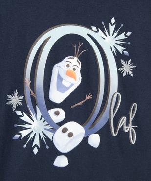 Tee-shirt fille à manches longues avec motif - La Reine des Neiges vue2 - REINE DES NEIGE - GEMO