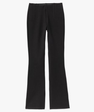 Leggings coupe flare avec surpiqûres sur les hanches femme vue4 - GEMO(FEMME PAP) - GEMO