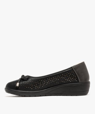 Ballerines confort avec talon compensé femme vue3 - G'FLEX - GEMO