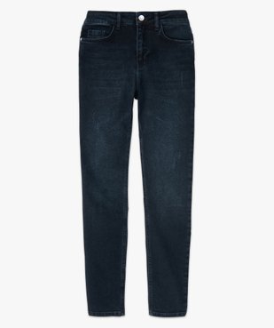 Jean femme coupe Slim taille haute vue4 - GEMO(FEMME PAP) - GEMO