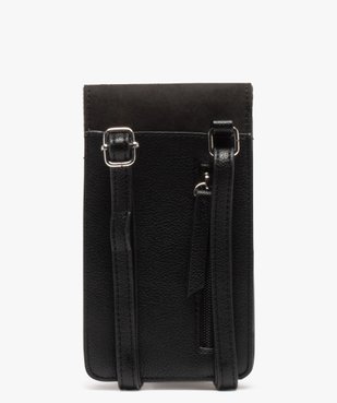 Pochette femme à rabat avec bandoulière vue2 - GEMO (ACCESS) - GEMO