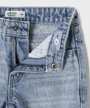 Jean Regular avec taille ajustable garçon vue2 - GEMO 4G GARCON - GEMO