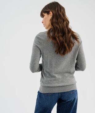 Parka à capuche avec boutons métalliques femme vue7 - GEMO(FEMME PAP) - GEMO