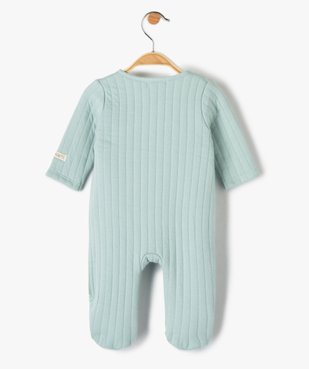 Pyjama bébé matelassé à fermeture zippée - LuluCastagnette vue3 - LULUCASTAGNETTE - GEMO
