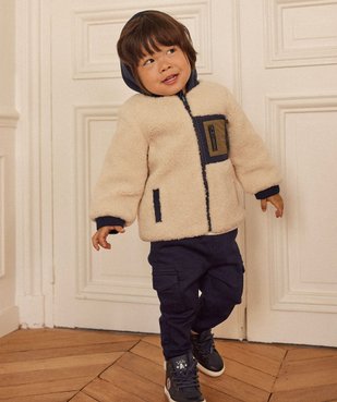 Blouson réversible à capuche bébé garçon - LuluCastagnette vue1 - LULUCASTAGNETTE - GEMO