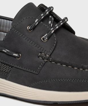 Chaussures bateau avec semelle intérieure cuir homme - Urban Steps vue7 - URBAN STEPS - GEMO