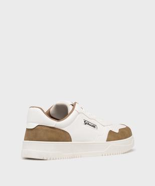 Baskets basses bicolores homme - Schott vue5 - SCHOTT - GEMO