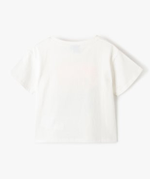 Tee-shirt fille large avec motif – La Reine des Neiges vue4 - DISNEY DTR - GEMO