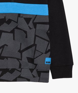 Sweat garçon à capuche multicolore vue3 - GEMO (ENFANT) - GEMO