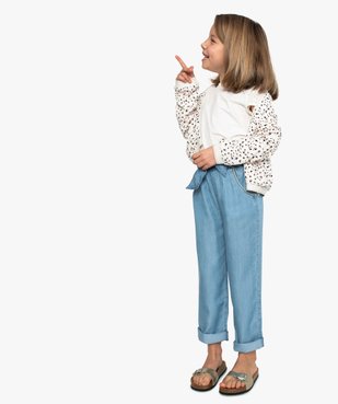 Blouson fille imprimé avec liserés pailletés vue5 - GEMO (ENFANT) - GEMO