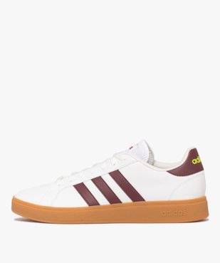 Baskets Grand Court Base style rétro homme - Adidas vue2 - ADIDAS - GEMO