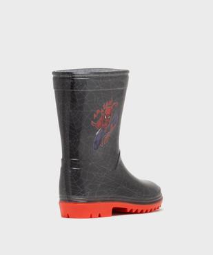 Bottes de pluie garçon à semelle contrastante - Spiderman vue10 - SPIDERMAN - GEMO