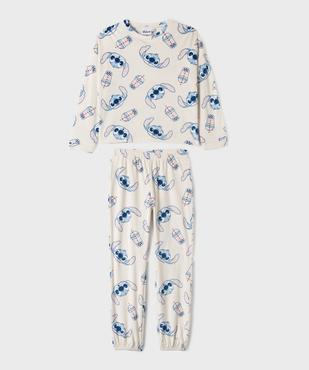 Pyjama en velours imprimé fille - Stitch vue1 - LILO & STITCH - GEMO