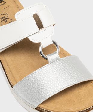 Sandales mules confort avec semelle compensée femme vue6 - G'FLEX - GEMO