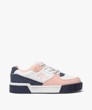 Baskets fille multicolores à lacets brillants – Camps United vue1 - CAMPS UNITED - GEMO