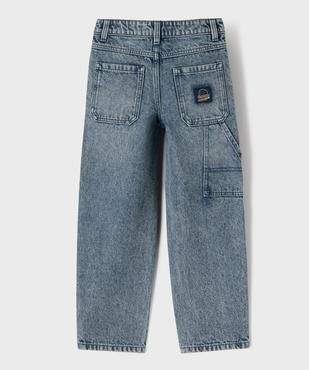 Jean straight en denim délavé garçon - Camps United vue4 - CAMPS - GEMO