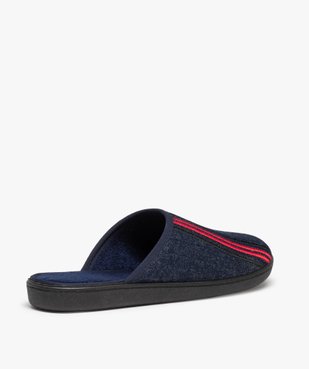 Chaussons homme confort mules en denim vue4 - GEMO(HOMWR HOM) - GEMO