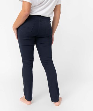 Pantalon femme coupe Regular taille normale vue3 - GEMO 4G FEMME - GEMO