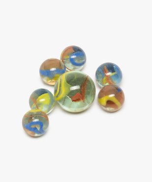 Sac de billes en verre multicolores – Perroquet Kim’Play vue2 - KIM PLAY - GEMO