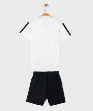 Ensemble de sport bébé garçon tee-shirt et short - Adidas vue5 - ADIDAS - GEMO