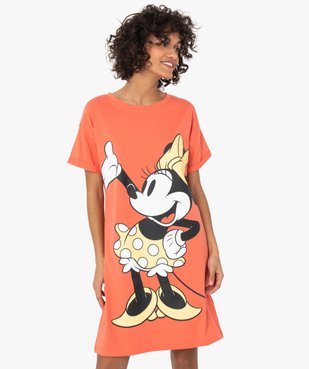 Chemise de nuit femme avec motif Minnie - Disney vue1 - DISNEY DTR - GEMO