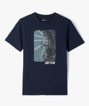 Tee-shirt graphique streetwear garçon vue1 - GEMO 4G GARCON - GEMO