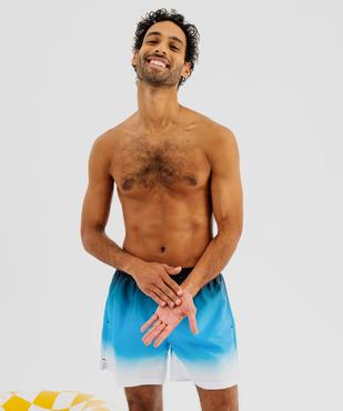 Short de bain dégradé de couleurs homme vue2 - GEMO (PLAGE) - GEMO