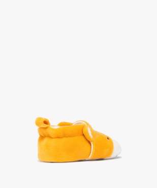 Chaussons de naissance bébé fille renard en velours vue4 - LITTLE LOVE - GEMO